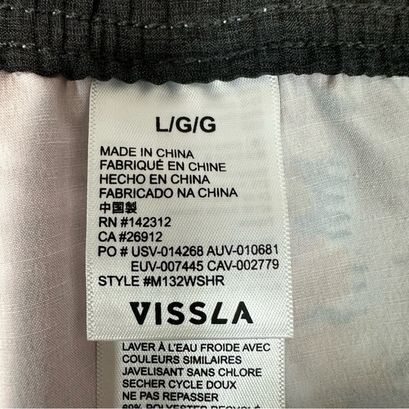 VISSLA Board swim surf Shorts Quick Dry Logo Colorfull Drawstring Pocket… - Picture 8 of 13